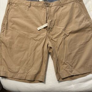 Ralph Lauren Tan Flat Front Shorts